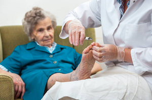 Specialized diabetic foot care